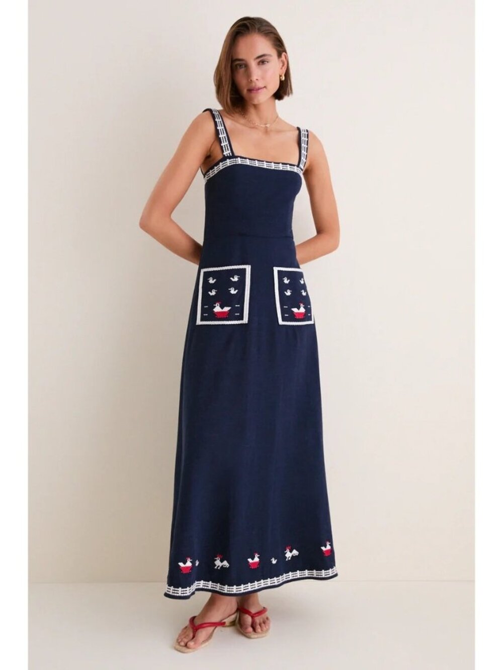 HUNTER BELL Vaughn Dress Deep Sea Size 12 NWT